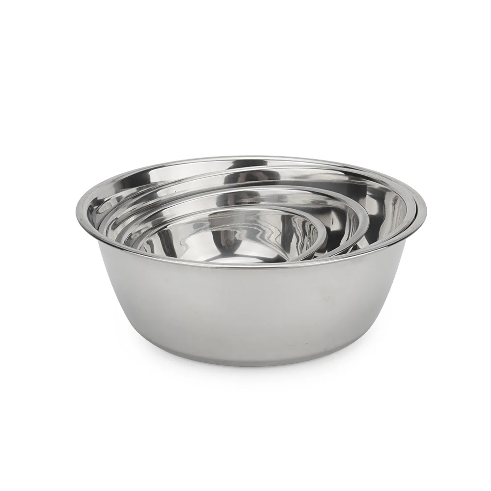 Metal Dog Cat Stainless Steel Pet Bowl Food Drinking Bowl For Small Medium Big Dogs