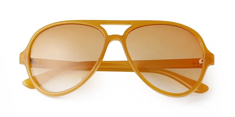 Trendy Gradient Blue Lens Oversized Pilot Sunglasses Women Brand Design Vintage Tortoise Shell Aviation Men Shades Sun Glasses