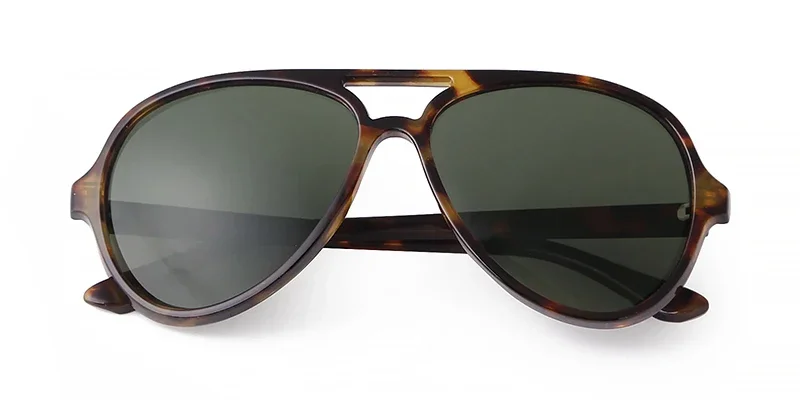 Trendy Gradient Blue Lens Oversized Pilot Sunglasses Women Brand Design Vintage Tortoise Shell Aviation Men Shades Sun Glasses
