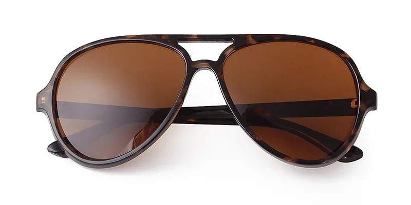 Trendy Gradient Blue Lens Oversized Pilot Sunglasses Women Brand Design Vintage Tortoise Shell Aviation Men Shades Sun Glasses