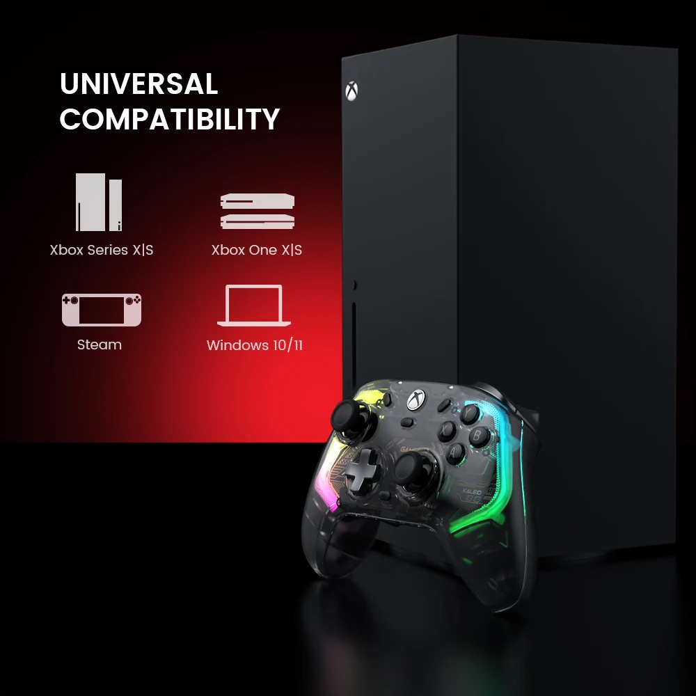 GameSir Kaleid Xbox Controller Wired Gamepad for Xbox Series X, Xbox Series S, Xbox One Game Console, with Hall Effect Joystick