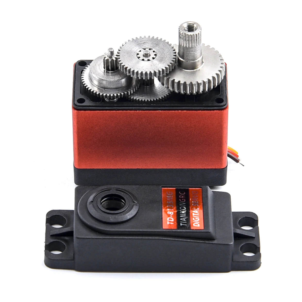 Waterproof 180/270/360 Degree 20KG 25KG 30kg 35kg 60kg Large Torque Digital Coreless Servo Aluminium Metal Gears 25T Arm RC Car