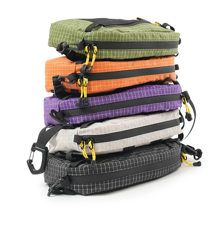 Outdoor Lightweight Waist Pack Tactical Crossbody Pouch Side Pockets WaterProof Hiking and Adventure Chest Packhanging Bag