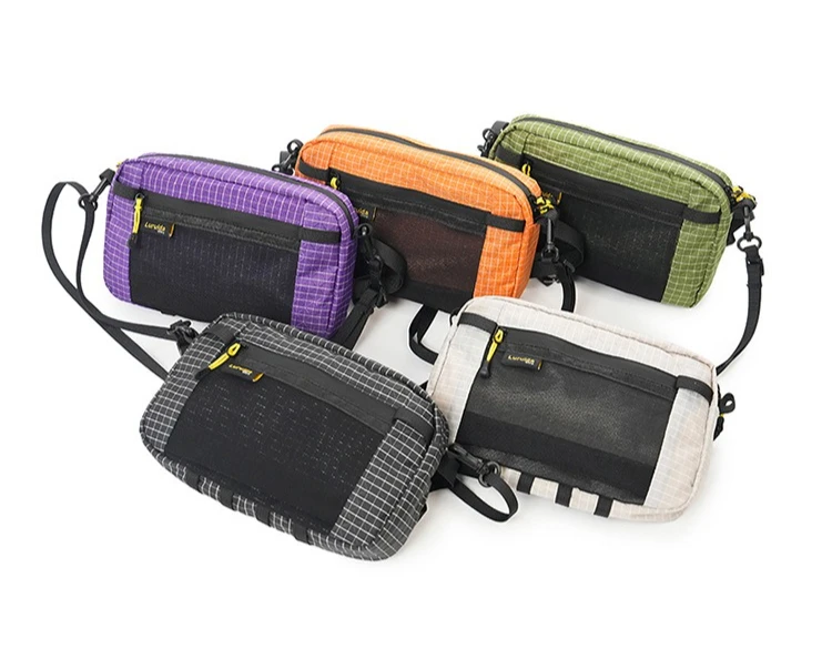Outdoor Lightweight Waist Pack Tactical Crossbody Pouch Side Pockets WaterProof Hiking and Adventure Chest Packhanging Bag