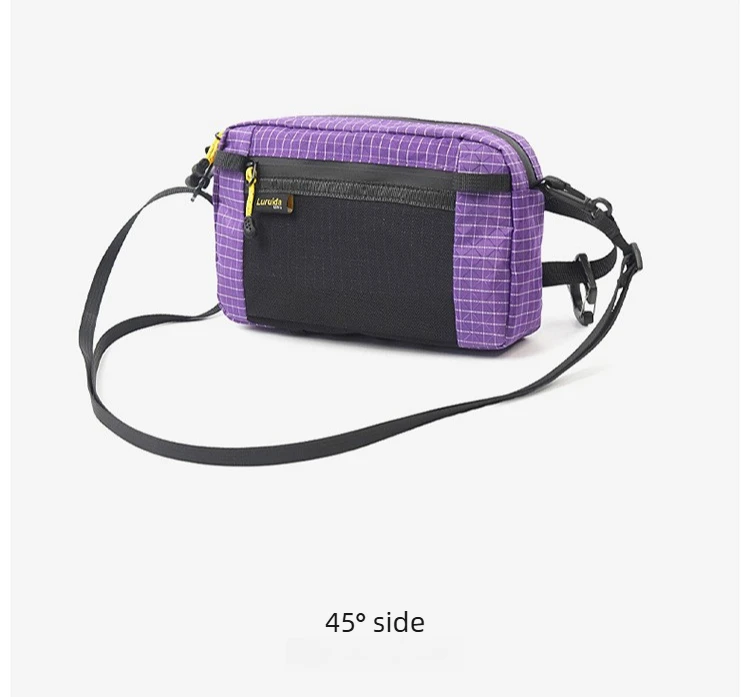Outdoor Lightweight Waist Pack Tactical Crossbody Pouch Side Pockets WaterProof Hiking and Adventure Chest Packhanging Bag