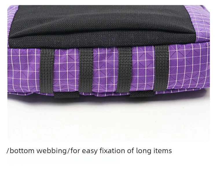 Outdoor Lightweight Waist Pack Tactical Crossbody Pouch Side Pockets WaterProof Hiking and Adventure Chest Packhanging Bag