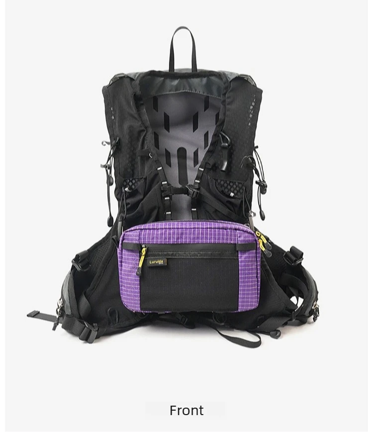 Outdoor Lightweight Waist Pack Tactical Crossbody Pouch Side Pockets WaterProof Hiking and Adventure Chest Packhanging Bag