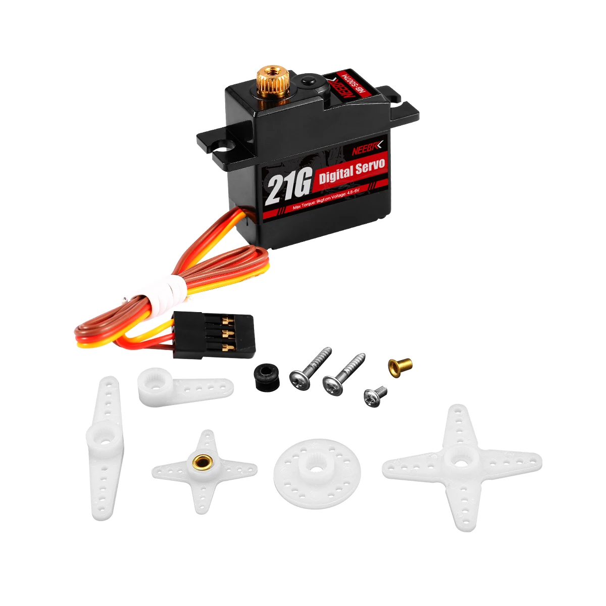 NEEBRC 2g 4.3g 5g 8g 12g 21g Digital Micro Servo for RC Plane Drone Mini Car Helicopter Fixed-wing Wltoys K969 K989 XKS X450