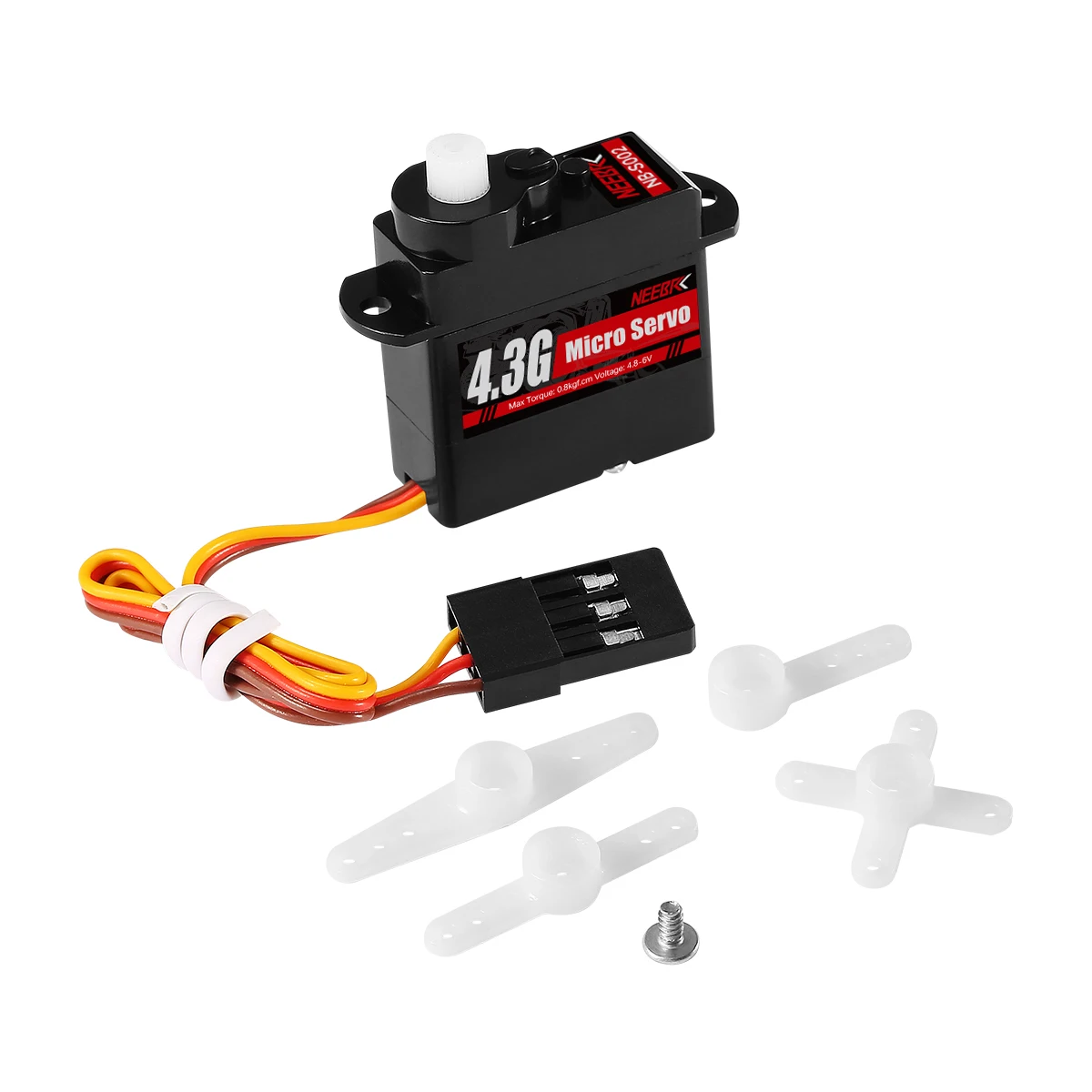 NEEBRC 2g 4.3g 5g 8g 12g 21g Digital Micro Servo for RC Plane Drone Mini Car Helicopter Fixed-wing Wltoys K969 K989 XKS X450