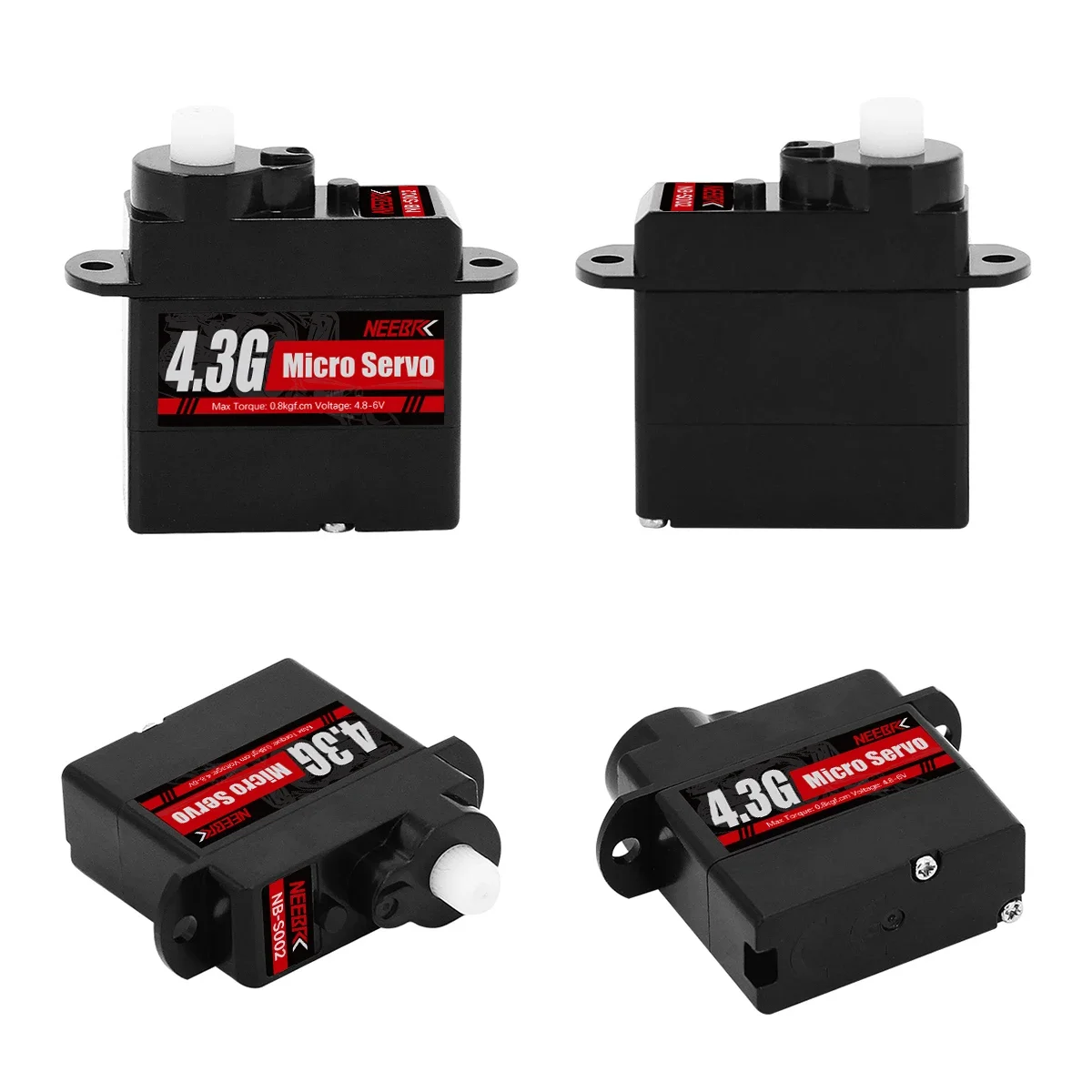 NEEBRC 2g 4.3g 5g 8g 12g 21g Digital Micro Servo for RC Plane Drone Mini Car Helicopter Fixed-wing Wltoys K969 K989 XKS X450