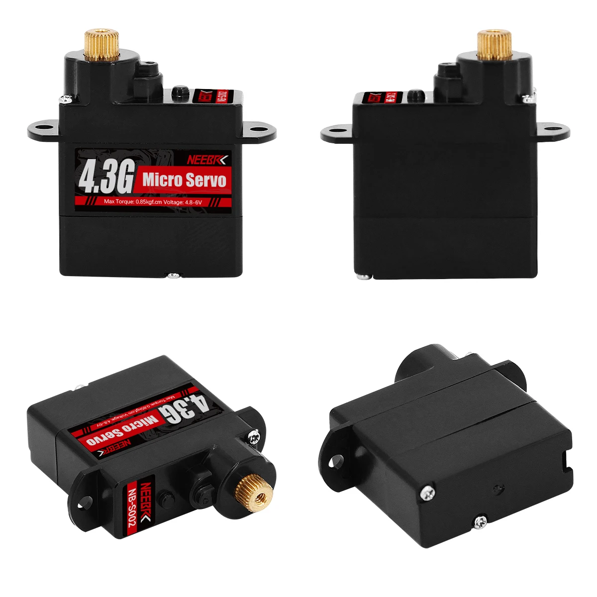 NEEBRC 2g 4.3g 5g 8g 12g 21g Digital Micro Servo for RC Plane Drone Mini Car Helicopter Fixed-wing Wltoys K969 K989 XKS X450