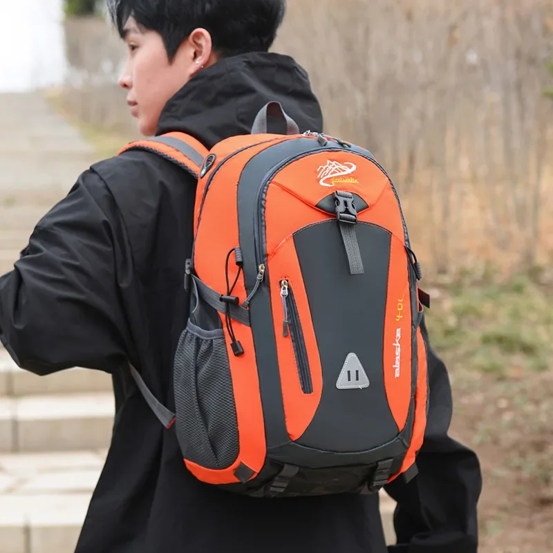 Travel Backpack Men's and Women's Outdoor Mountaineering Bag Large Capacity Waterproof Sports Camping Hiking Luggage Storage Bag