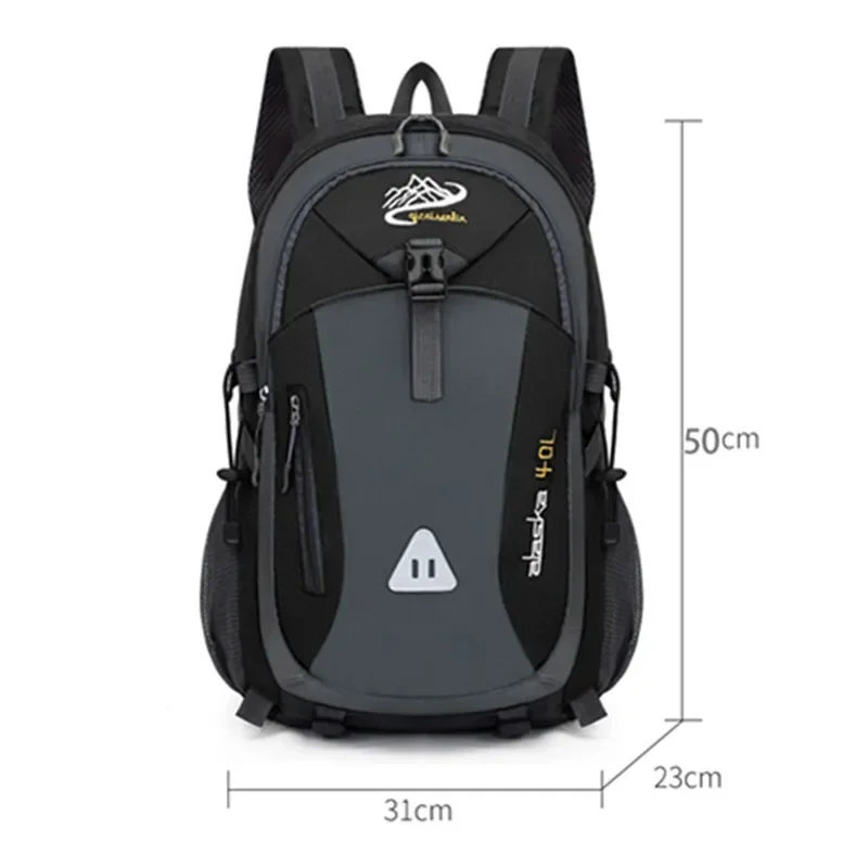 Travel Backpack Men's and Women's Outdoor Mountaineering Bag Large Capacity Waterproof Sports Camping Hiking Luggage Storage Bag