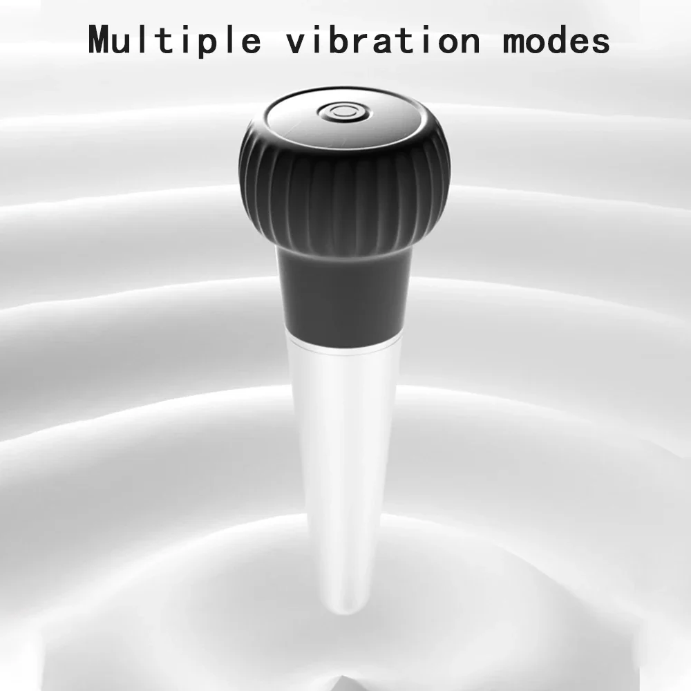 Acupuncture Fascia Pen Deep Tissue Vibration Massager Trigger Point Therapy Stick Reflexology Body Massage Tool for Pain Relief