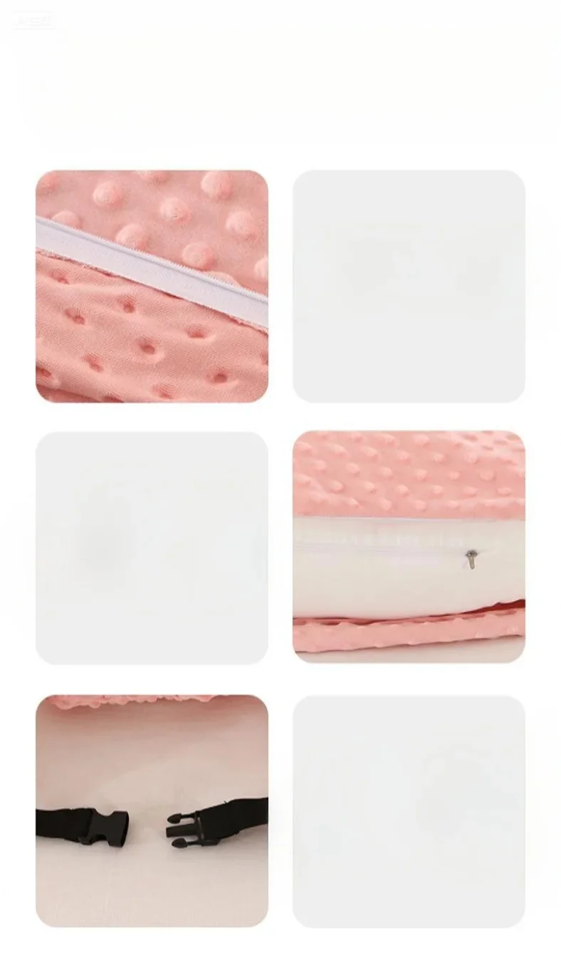 Baby Breastfeeding Pillow Doudou Velvet Multifunctional Pregnant Women Breastfeeding Artifact Pillow Slope Pillow Baby Pillow