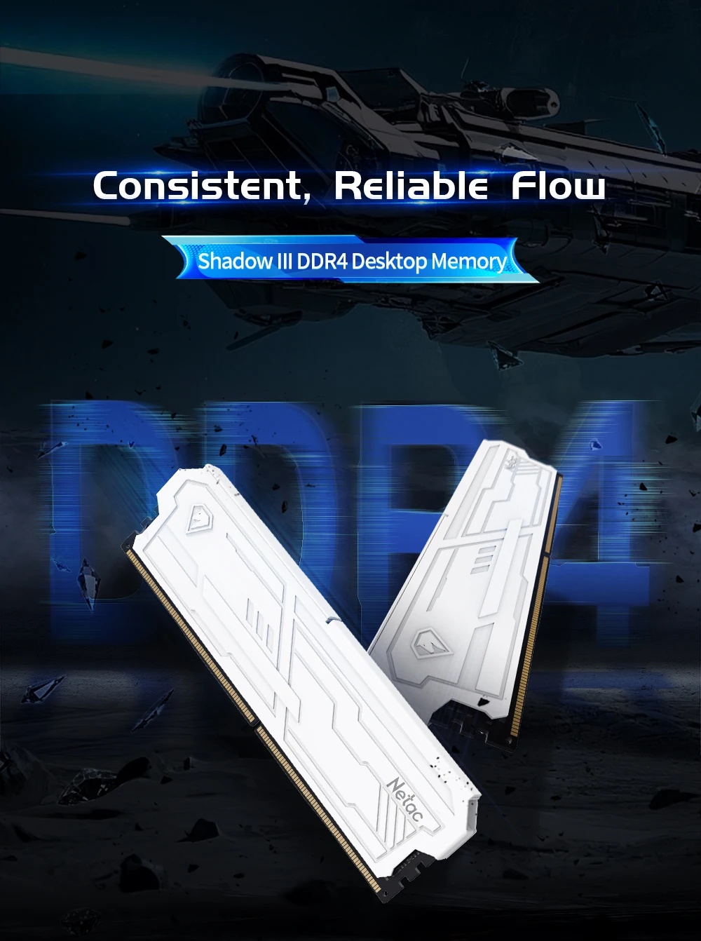 Netac DDR4 Memoria 3200MHz 3600MHz RAM DDR4 8GB 16GB 8GBX2 16GBx2 ECC Support XMP2.0 Desktop X99 Motherboard Lifetime Warranty
