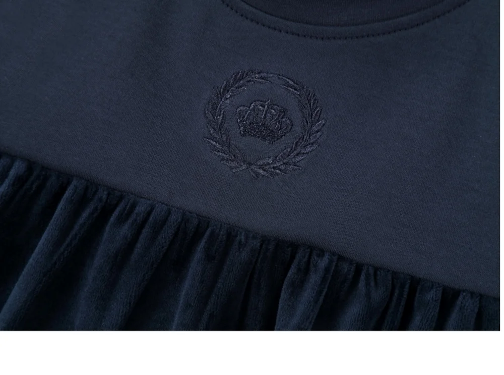 AP AW26 Friday Night Collection Boy Girl Velour With Jersey Fabric Family Matching Clothing Maxi Dress Set Clothes