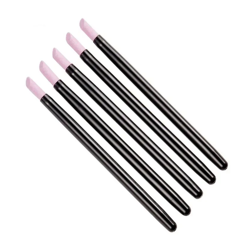5Pcs Quartz Pen Nail Cuticle Remover Pusher Professional Care Nail Polish Manicure Stick Nail Files Accessories Tool