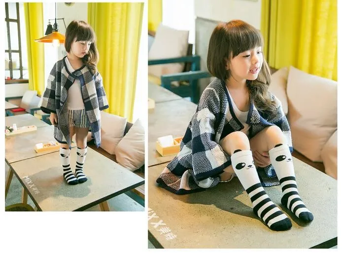Baby Girl Socks Knee Long Hosiery Cartoon Fox leg warmer Cotton Knee Socks Kid Clothing unisex Toddler Boot Socks 0 To 6 Year