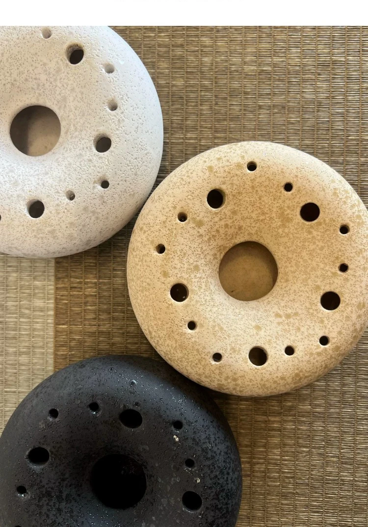 Japanese Wabi-sabi Ceramic Vase Kenzen Drying Landscape Flower Pots Table Decoration Flowers Arrangement Room Aesthetic Decor