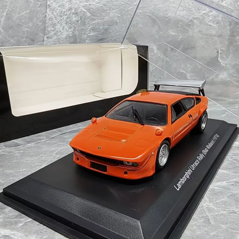 1/43 Urraco Rally Bob Wallace 1974 Alloy Sports Car Model Diecast Metal Track Racing Car Vehicles Model Simulation Kids Toy Gift