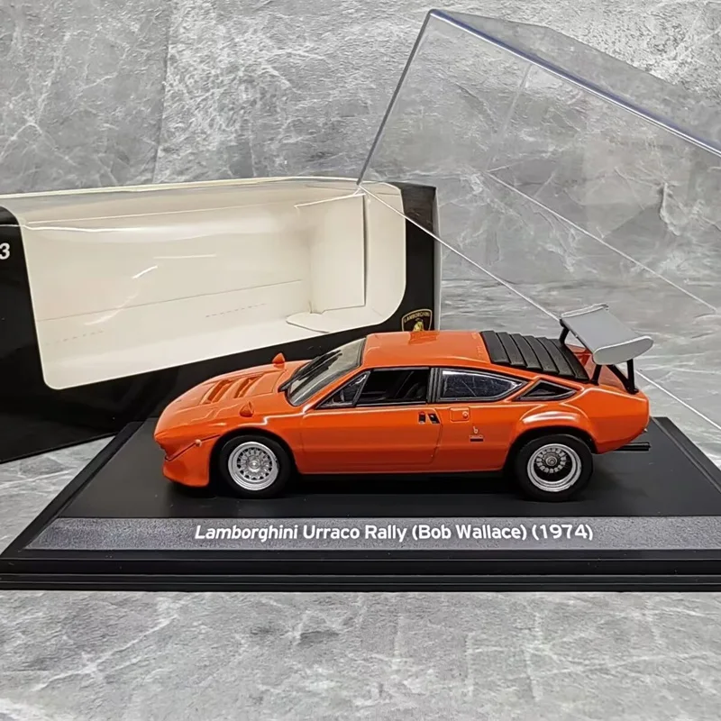 1/43 Urraco Rally Bob Wallace 1974 Alloy Sports Car Model Diecast Metal Track Racing Car Vehicles Model Simulation Kids Toy Gift