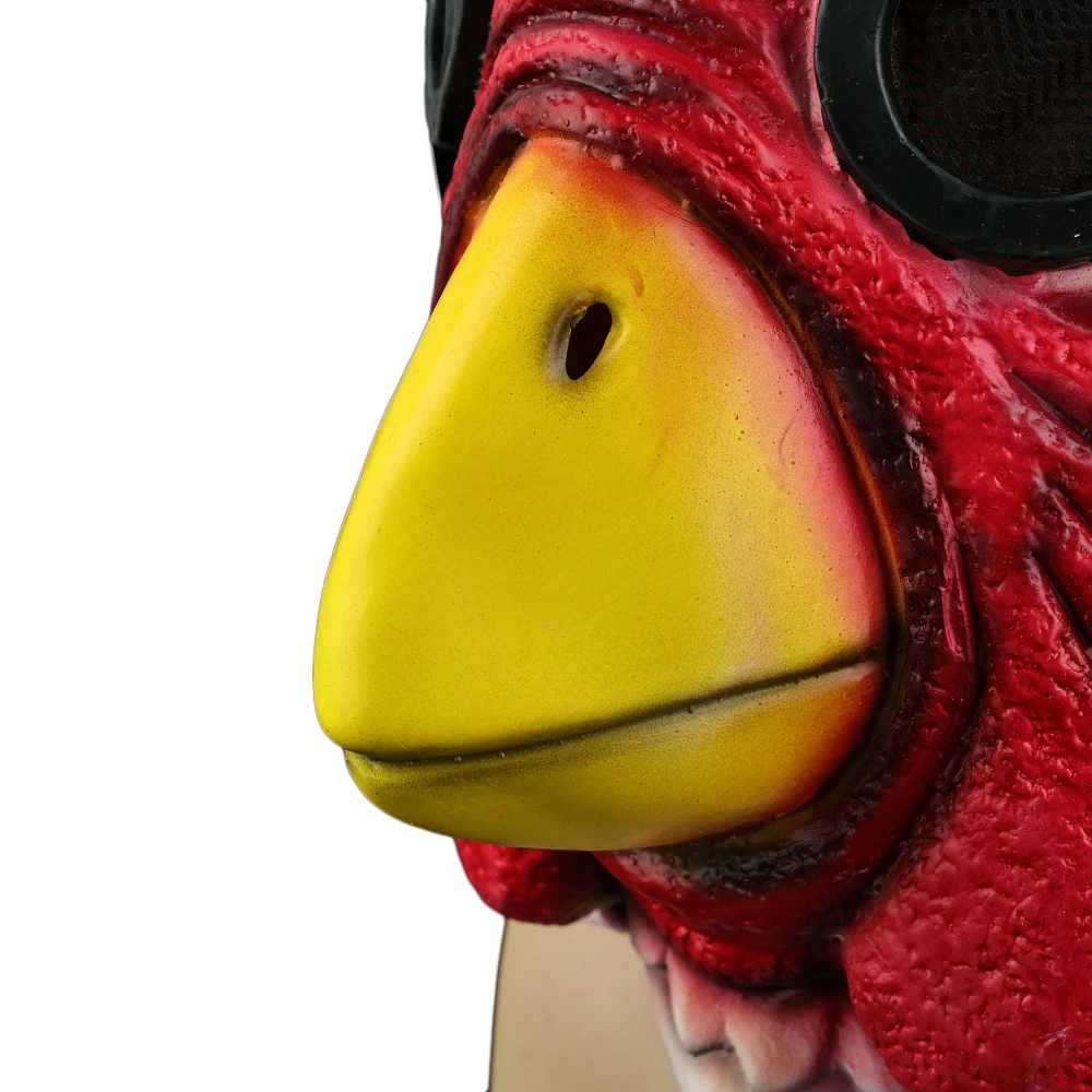 Cosplay Mask Latex Hotline Miami Rooster Animals Masks Chicken Head for Halloween Party Masquerade Funny Novel Personality Adult