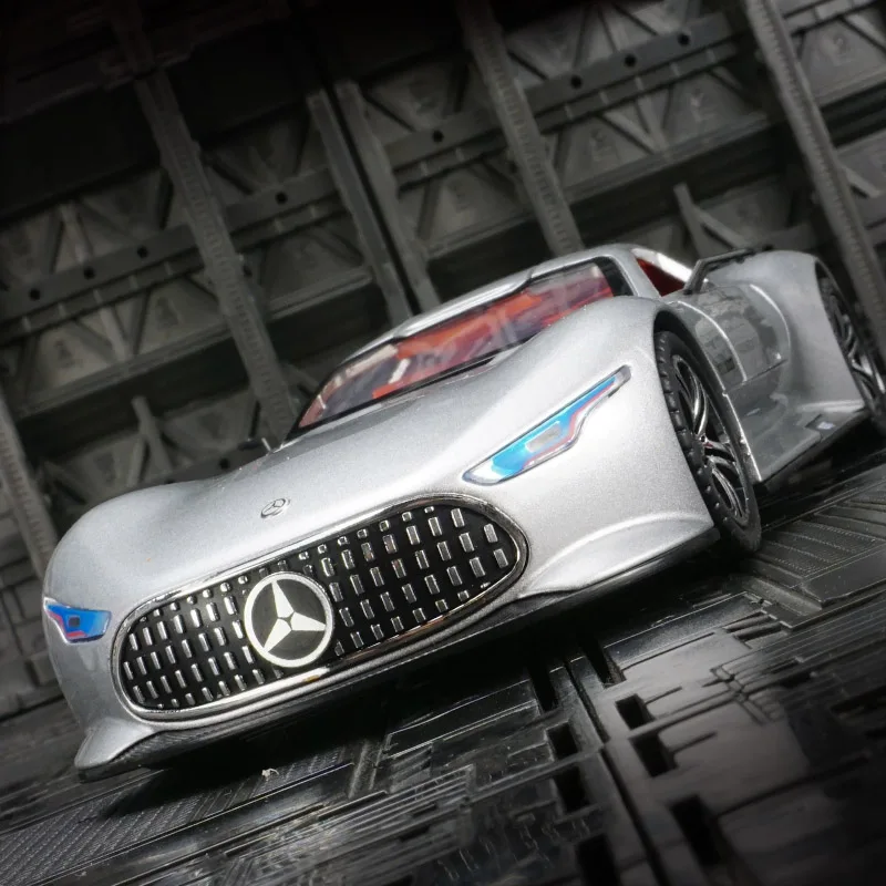 1:24 Mercedes-Benz AMG VISION GT concept sports car alloy model doors on both sides that can be opened rich details