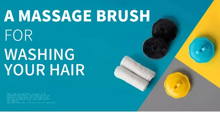 1pcs Black Hair Comb Scalp Massagers Round Comb Women Men Shower Brush Hair Scalp Shower Wash Clean Hair Tool Brush