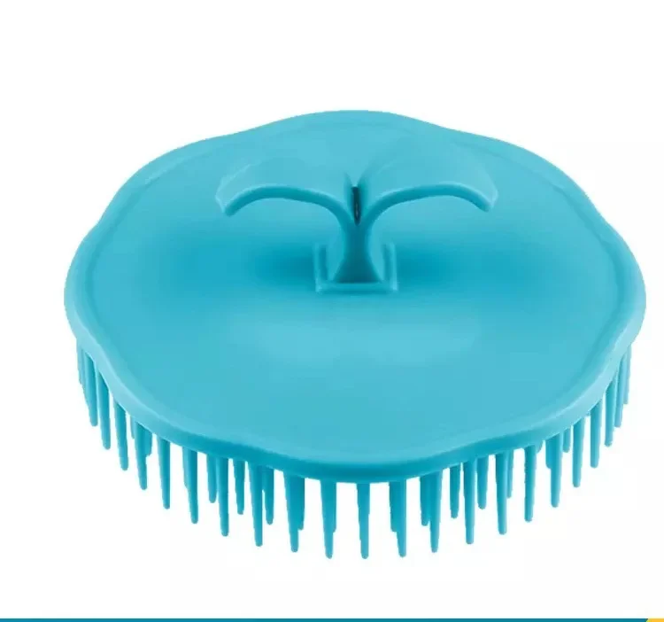 1pcs Black Hair Comb Scalp Massagers Round Comb Women Men Shower Brush Hair Scalp Shower Wash Clean Hair Tool Brush