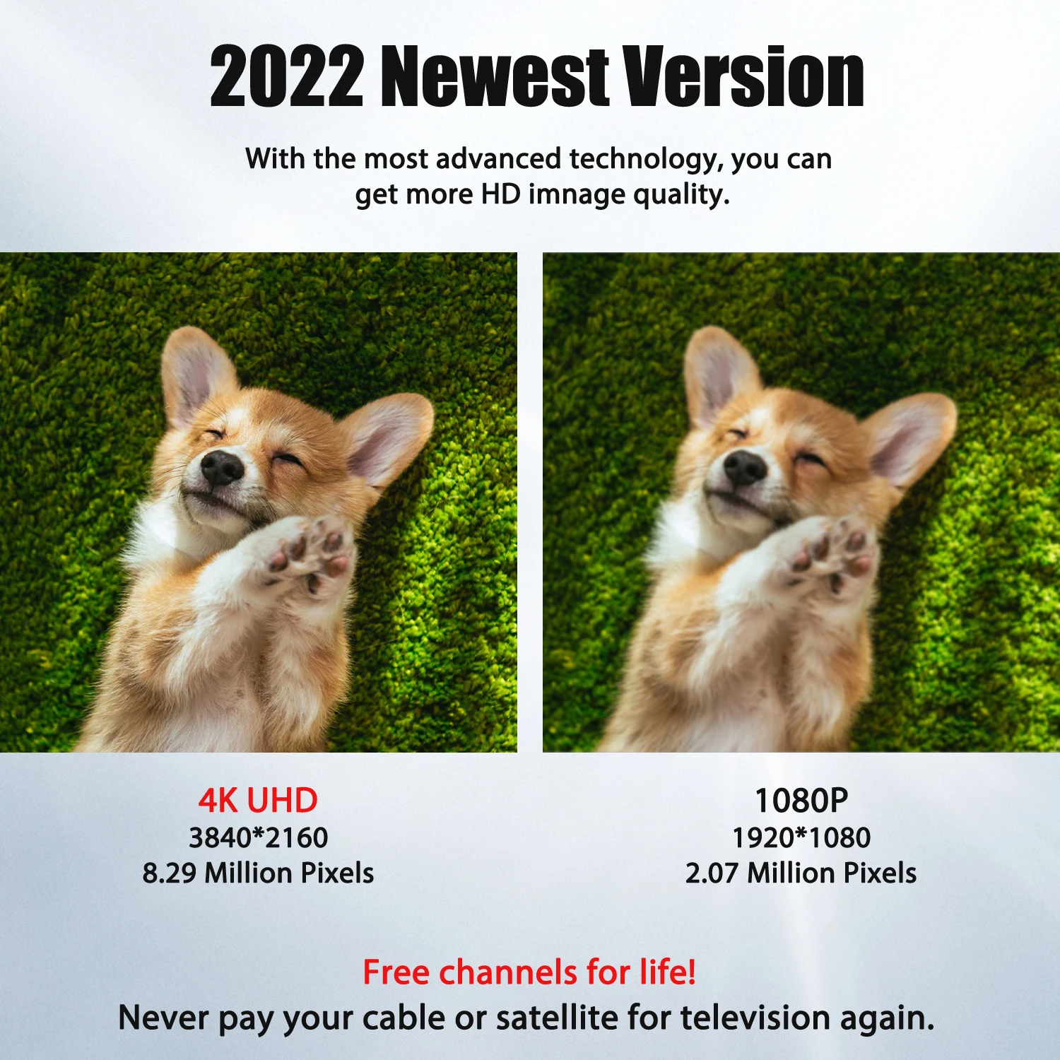 35dBi Outdoor Digital HD TV Antenna 6000miles Long Range Signal Amplifier 4K 1080P Free HDTV Channel for ATSC/DVB-T/DMB-T/ISDB-T