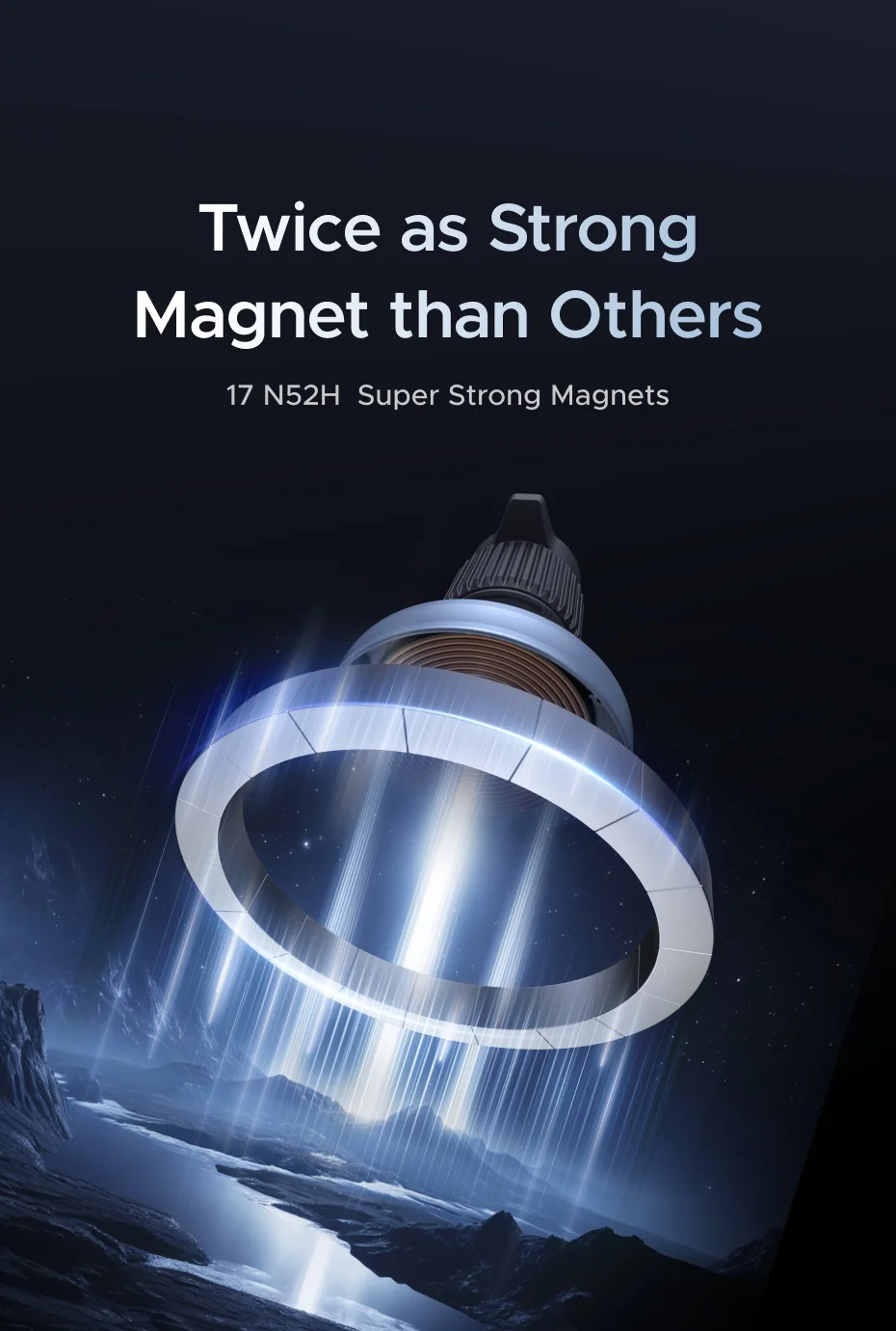 UGREEN Qi2.2 25W 15W Magnetic Car Phone Holder Wireless Charger Stand For iPhone 17 16 Pro Max Charging Magnetic Car Charger