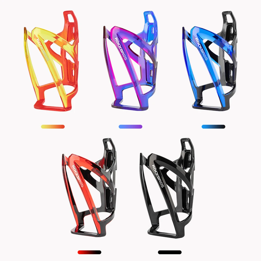 ROCKBROS Mountain Bicycle Bottle Holder, Water Bottle Holder, Dual Color PC Material Water Cup Holder, Outdoor Cycling Equipment