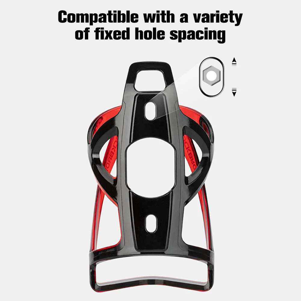ROCKBROS Mountain Bicycle Bottle Holder, Water Bottle Holder, Dual Color PC Material Water Cup Holder, Outdoor Cycling Equipment