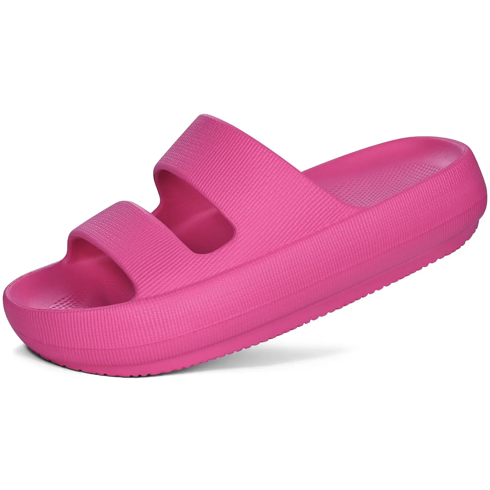 Crestar Orthopedic Slide Sandals for Women Soft Recovery Slip on Sandals Lightweight Summer Cloud Slippers with Arch Support