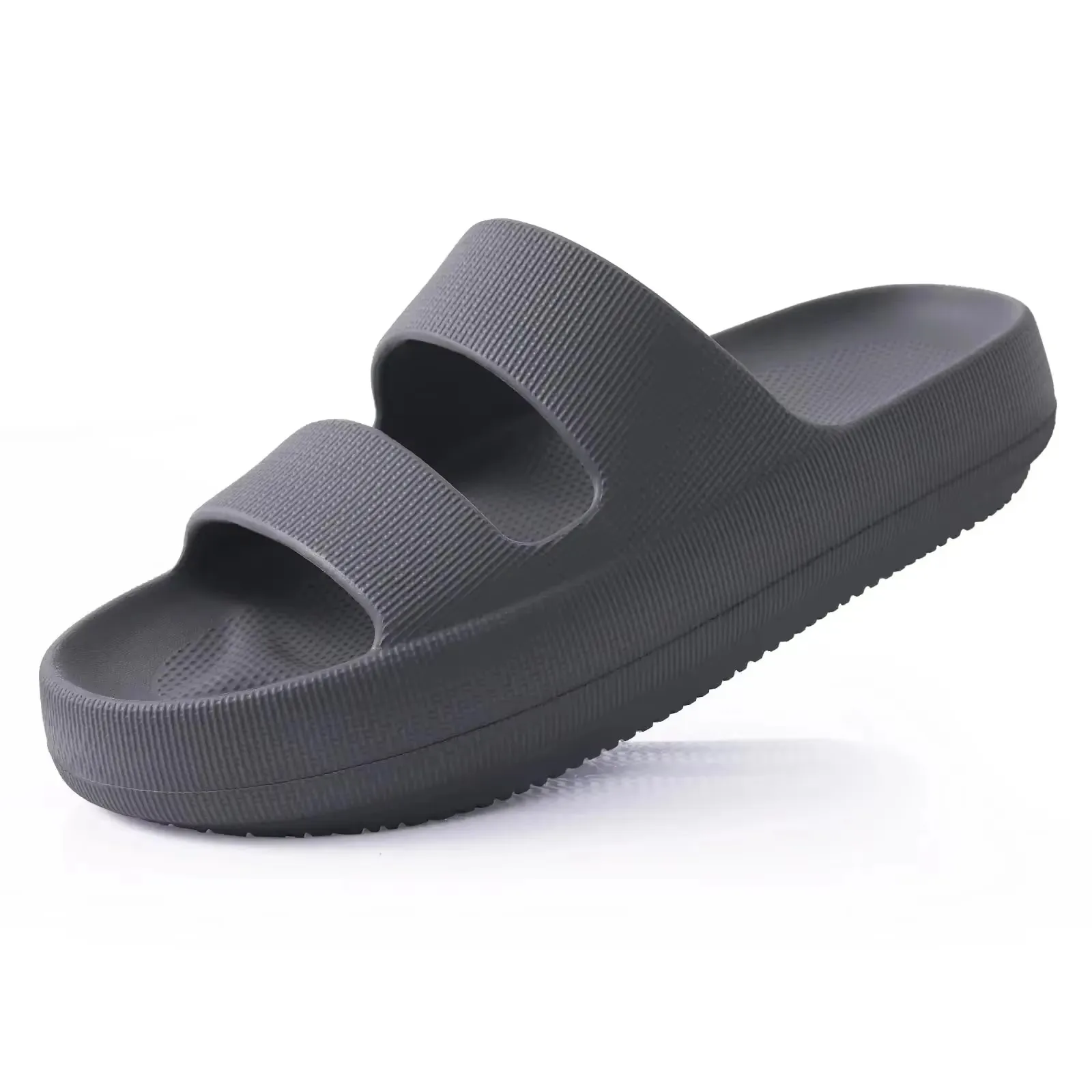 Crestar Orthopedic Slide Sandals for Women Soft Recovery Slip on Sandals Lightweight Summer Cloud Slippers with Arch Support