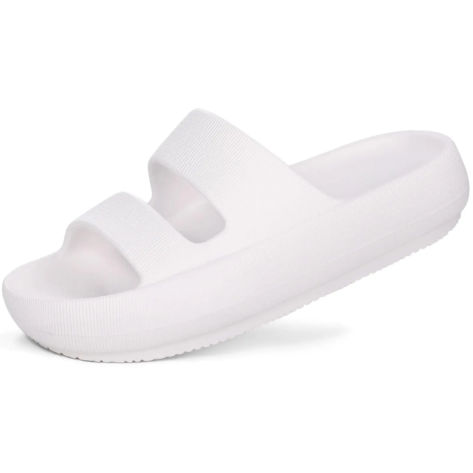 Crestar Orthopedic Slide Sandals for Women Soft Recovery Slip on Sandals Lightweight Summer Cloud Slippers with Arch Support