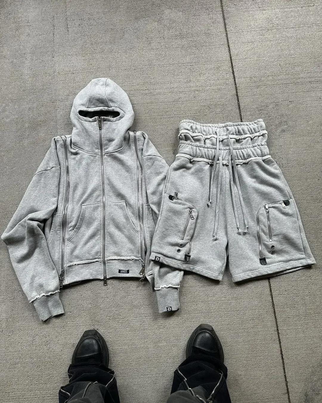 Men Y2K White Hoodies with Eye-Catching Element Prints Loose Fit for Streetwear Embellished Element Featuring Cool Hip Hop