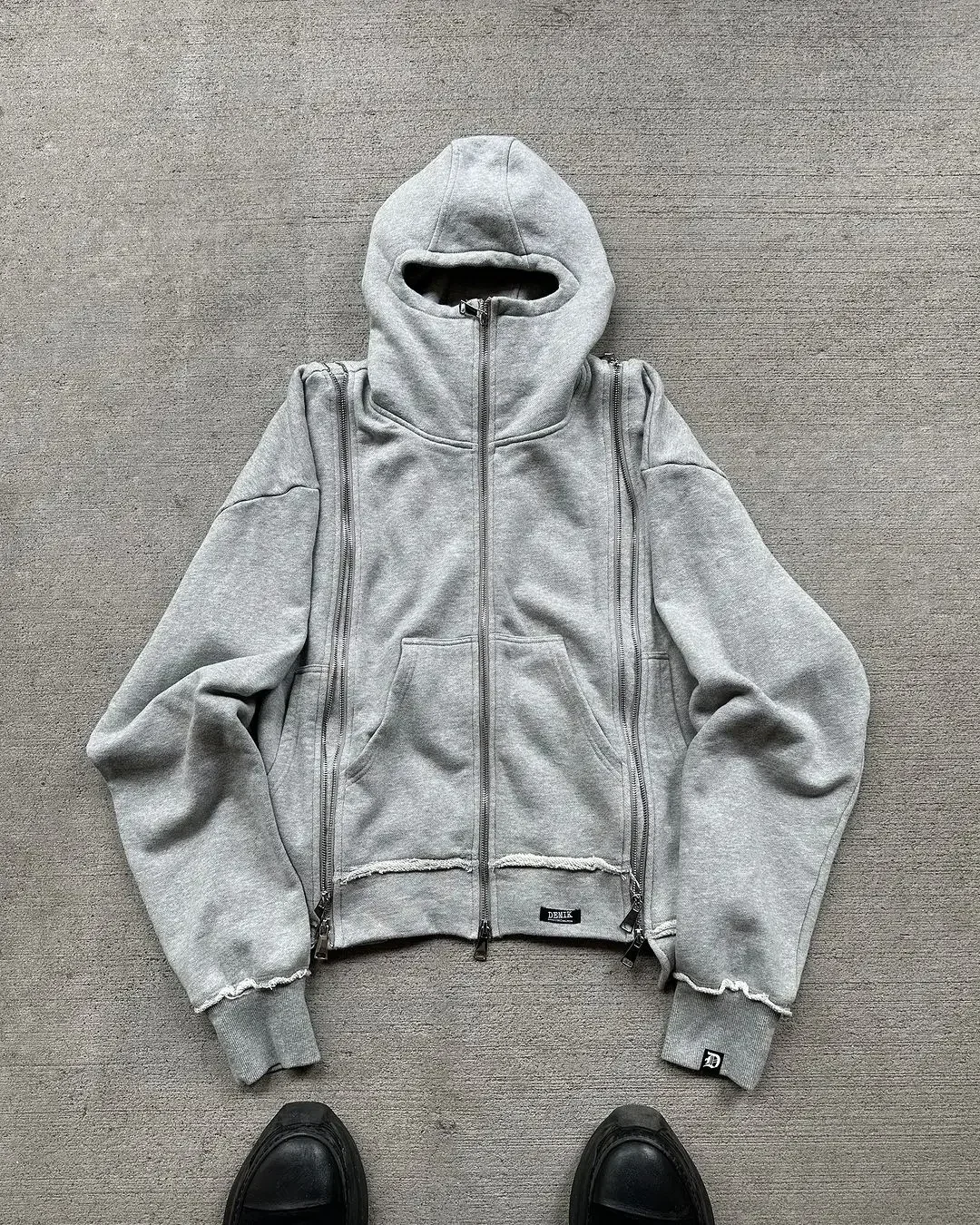 Men Y2K White Hoodies with Eye-Catching Element Prints Loose Fit for Streetwear Embellished Element Featuring Cool Hip Hop