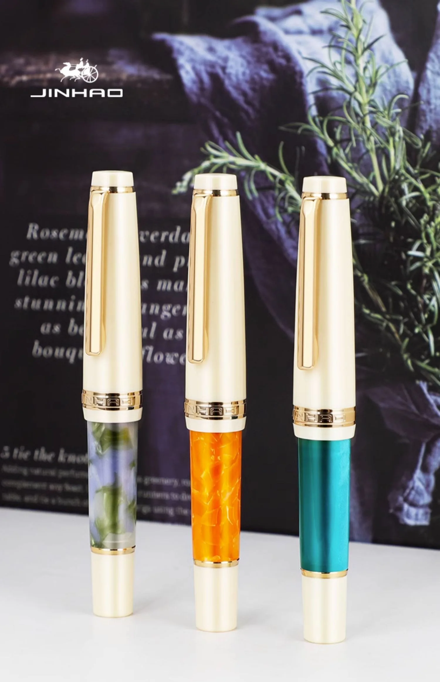 Jinhao 82 Mini Fountain Pen 0.38/0.5/0.7mm Extra Fine Nib Short Luxury Elegant Pens Writing Office School Supplies Stationery