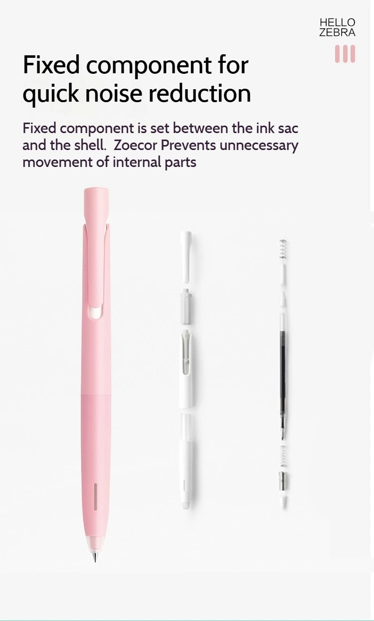 Japan Zebra JJZ66 Blen Gel Pen Macaron Limited Edition Ultra Smooth Writing,Shock Absorption,Low Center of Gravity backto school