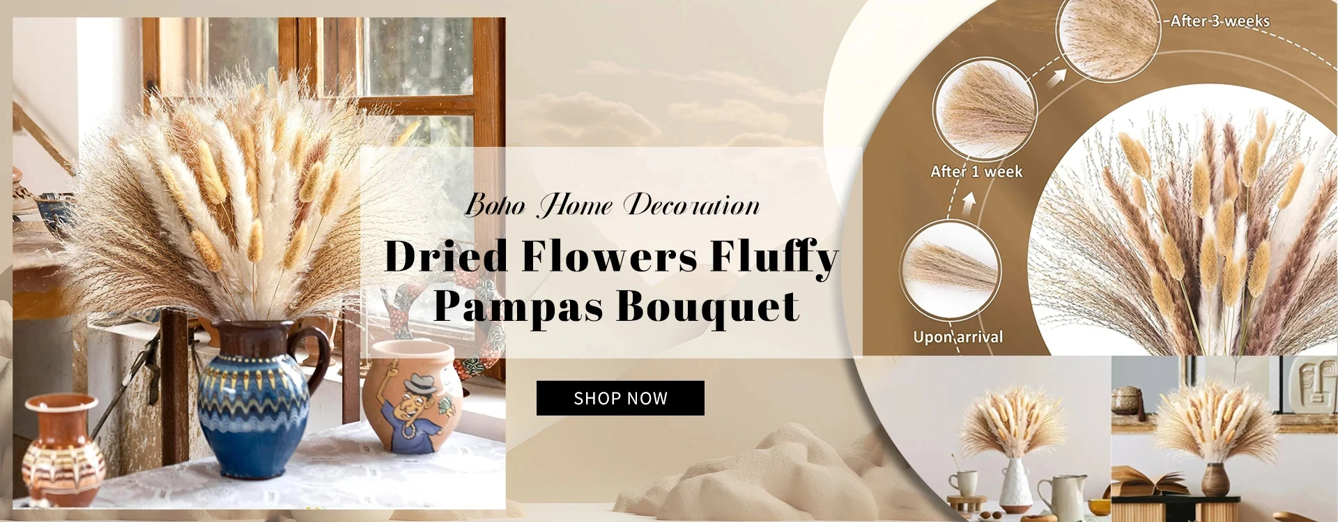70pcs Natural Dried Flowers Green Fresh Eucalyptus Leave Bouquet Boho Chic Home Table Vase Decor Real Pampas Bunch Centerpieces