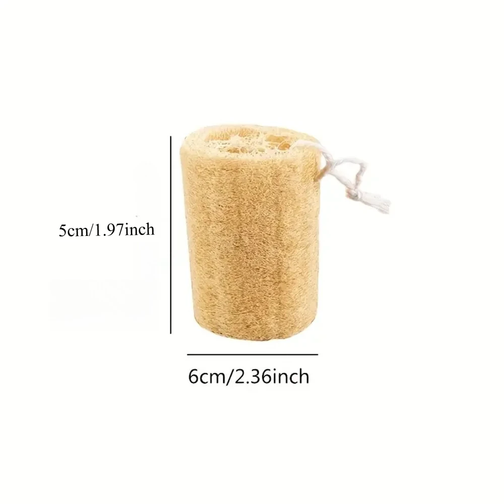 Natural Egyptian Loofah Exfoliating Body Scrubber,  Egyptian Shower Loofah Sponge Body Scrubber for Women and Men for Body