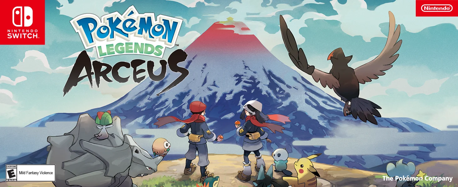 Pokemon Legends Arceus - Nintendo Swtich Game Physical Game Card Action Genre for Switch OLED Lite