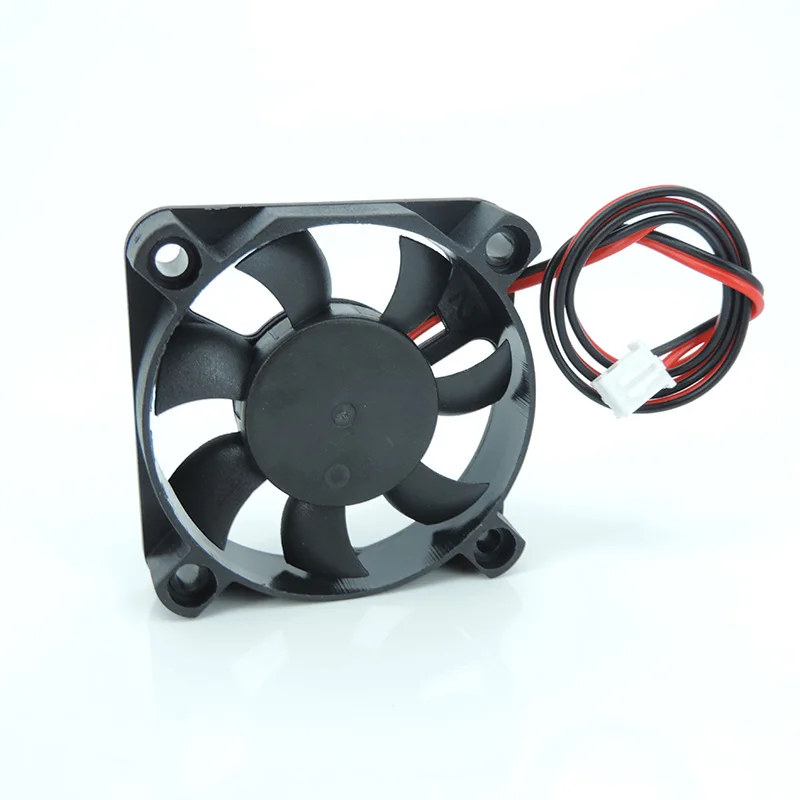DC 5010 5V/12V/24V Computer CPU Cooler Mini Cooling Fan 50MM Small Exhaust Fan for 3D Printer 2 Pin 50x50x10mm W1