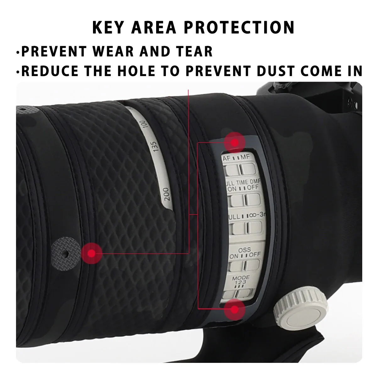 CHASING BIRDS Version IV Lens Camouflage Coat for NIKON Z 800mm F6.3 VR S Waterproof and Rainproof Lens Protective Cover