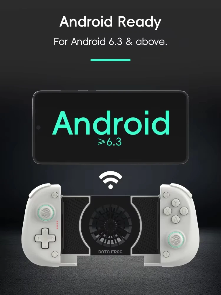 DATA FROG X3 Wireless Controller for Android Game Controller for Samsung Galaxy for PUBG Mobile
