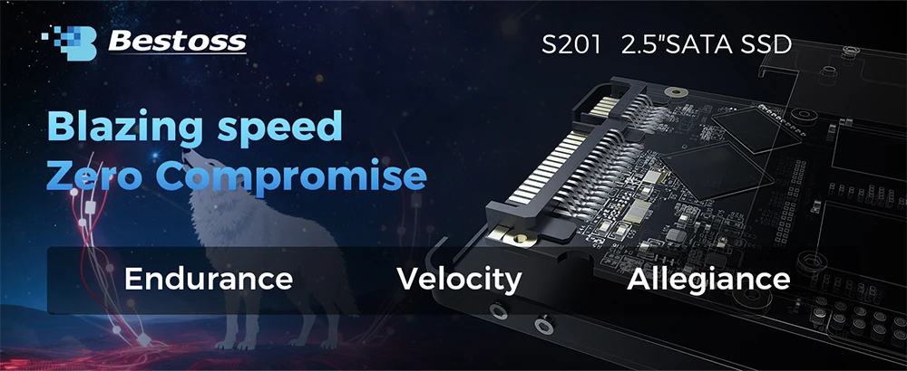 Bestoss Hard Drive Solid State Drives 120GB 128GB 240GB 256GB 480GB 512GB 1TB 2TB SSD 2.5 inch Sata 3.0 for Computer