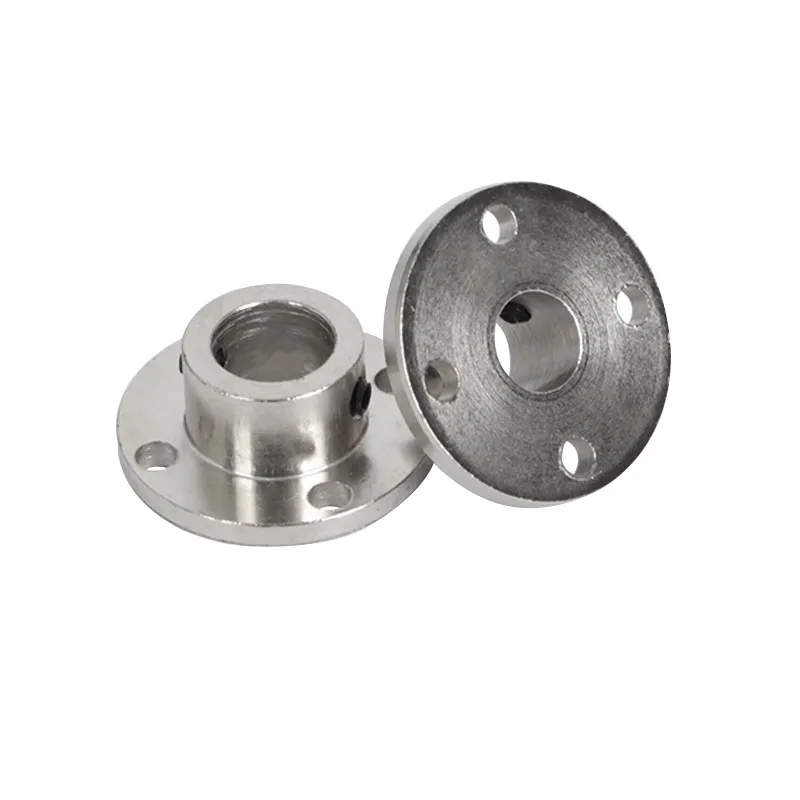 2/3/3.17/4/5/6/6.35/7/8/10/11/12/14mm Rigid Flange Coupling Motor Guide Shaft Coupler Connector With Jackscrew