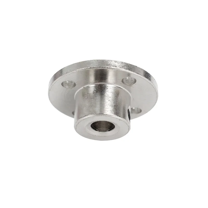 2/3/3.17/4/5/6/6.35/7/8/10/11/12/14mm Rigid Flange Coupling Motor Guide Shaft Coupler Connector With Jackscrew